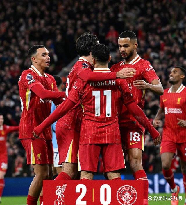 大胜！利物浦主场击败曼联取得三分